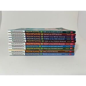 Dragon Masters Books 1-10 Set Tracey West Scholastic Branches Kids Chapter Books